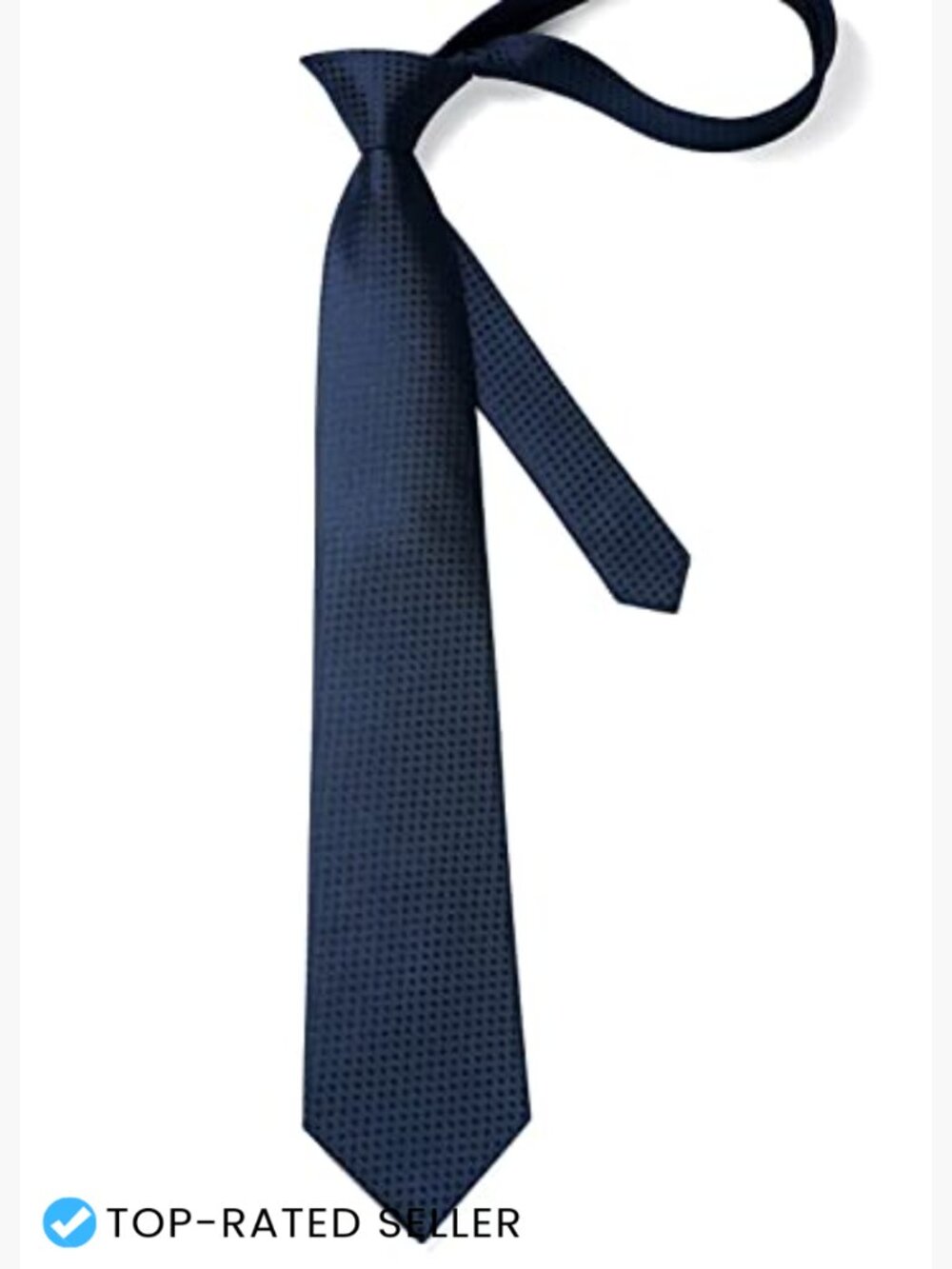 Classic Checkered Silk Blend Tie Set Formal Elegant Pocket Square - Picture 5 of 7